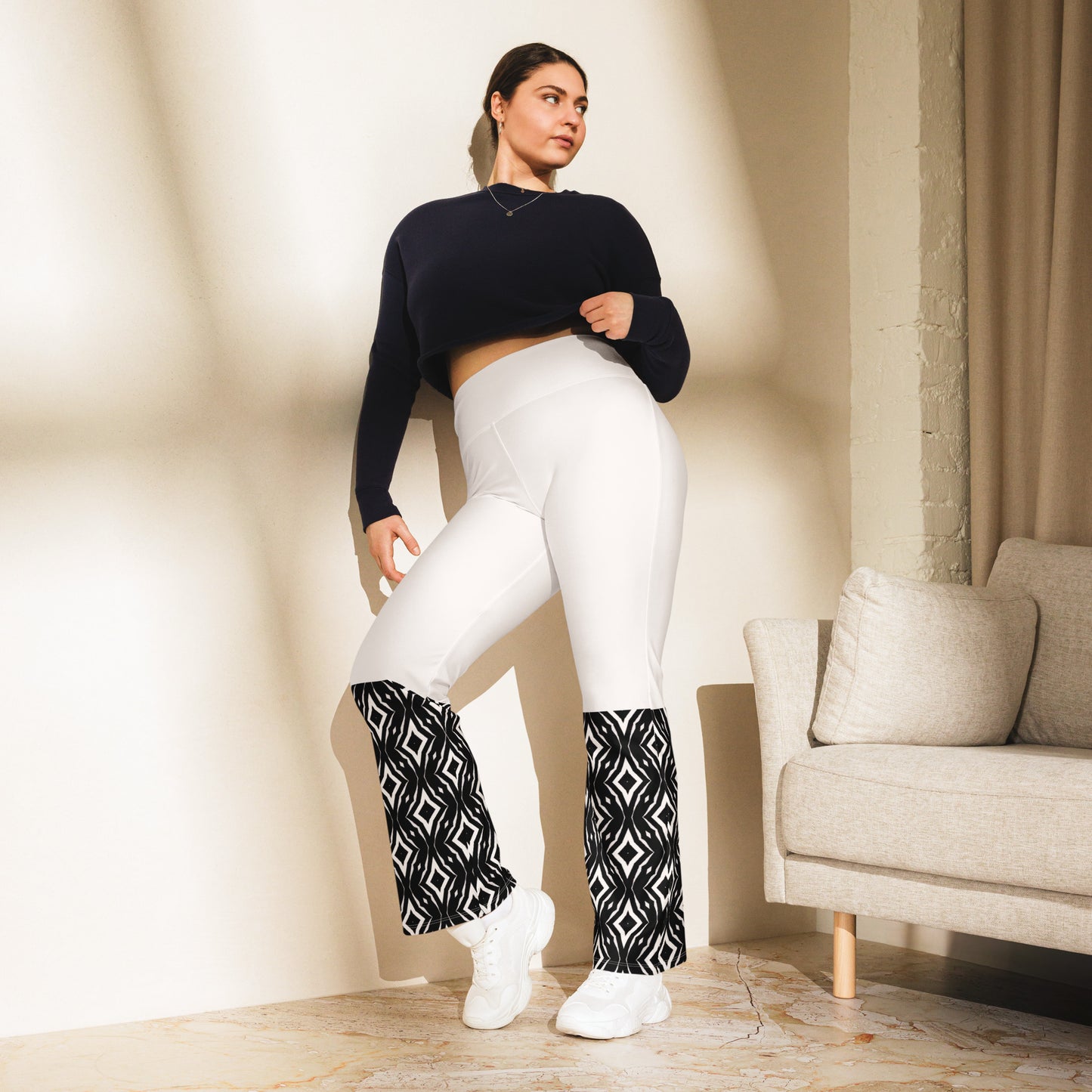 Black&White (Flare leggings)