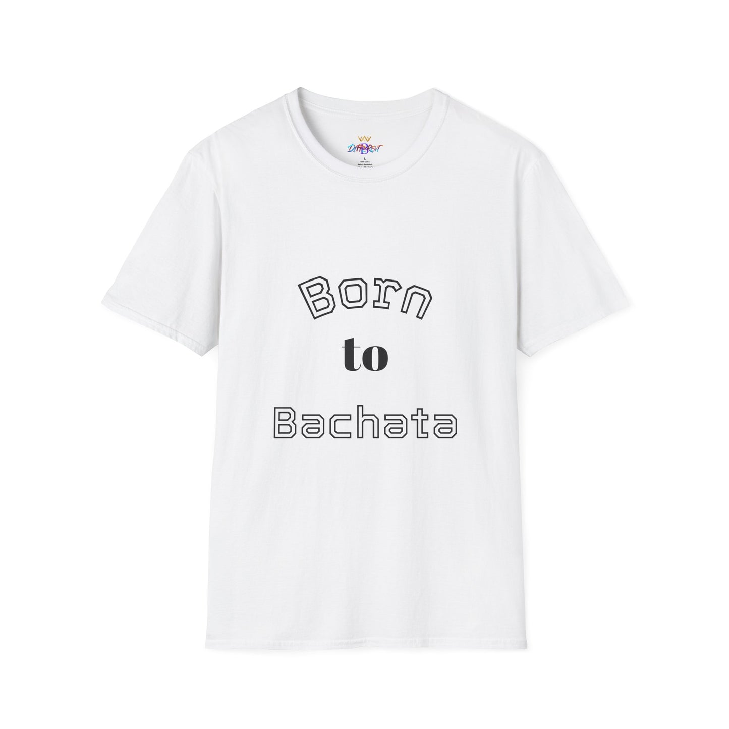 Bachata Dance Unisex T-Shirt - Softstyle Tee, Salsa Shirt, Dance Gift, Latin Music Apparel, Bachata Lover's T-Shirt