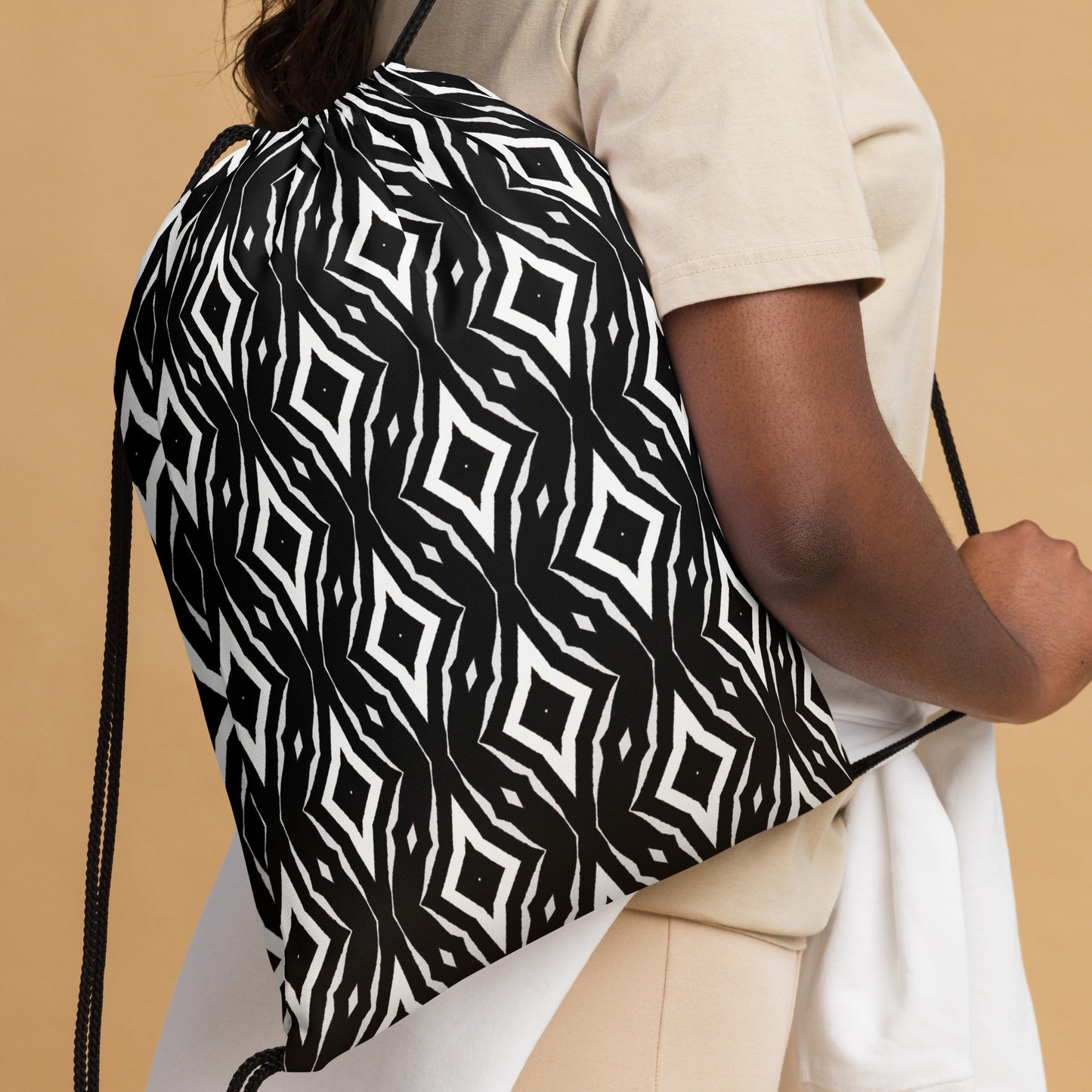 Black&White (Drawstring bag)