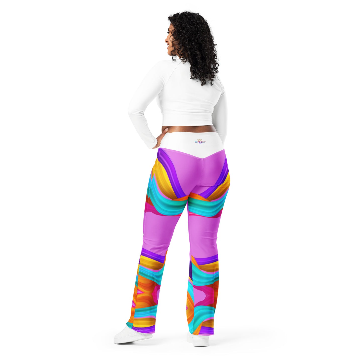 BDifferent Rainbow  (Flare leggings)