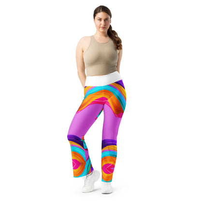 BDifferent Rainbow  (Flare leggings)