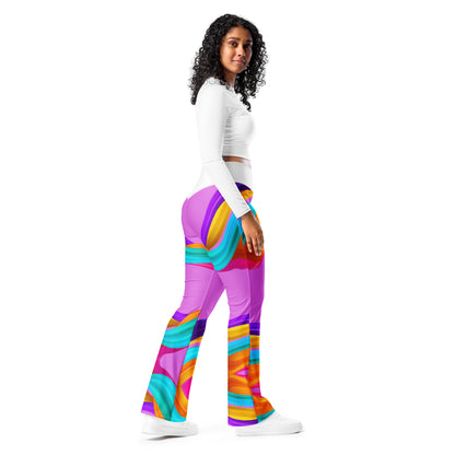 BDifferent Rainbow  (Flare leggings)