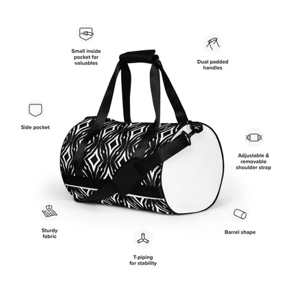 Black&White gym bag