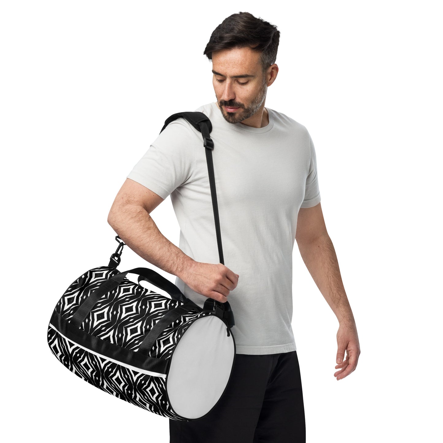 Black&White gym bag