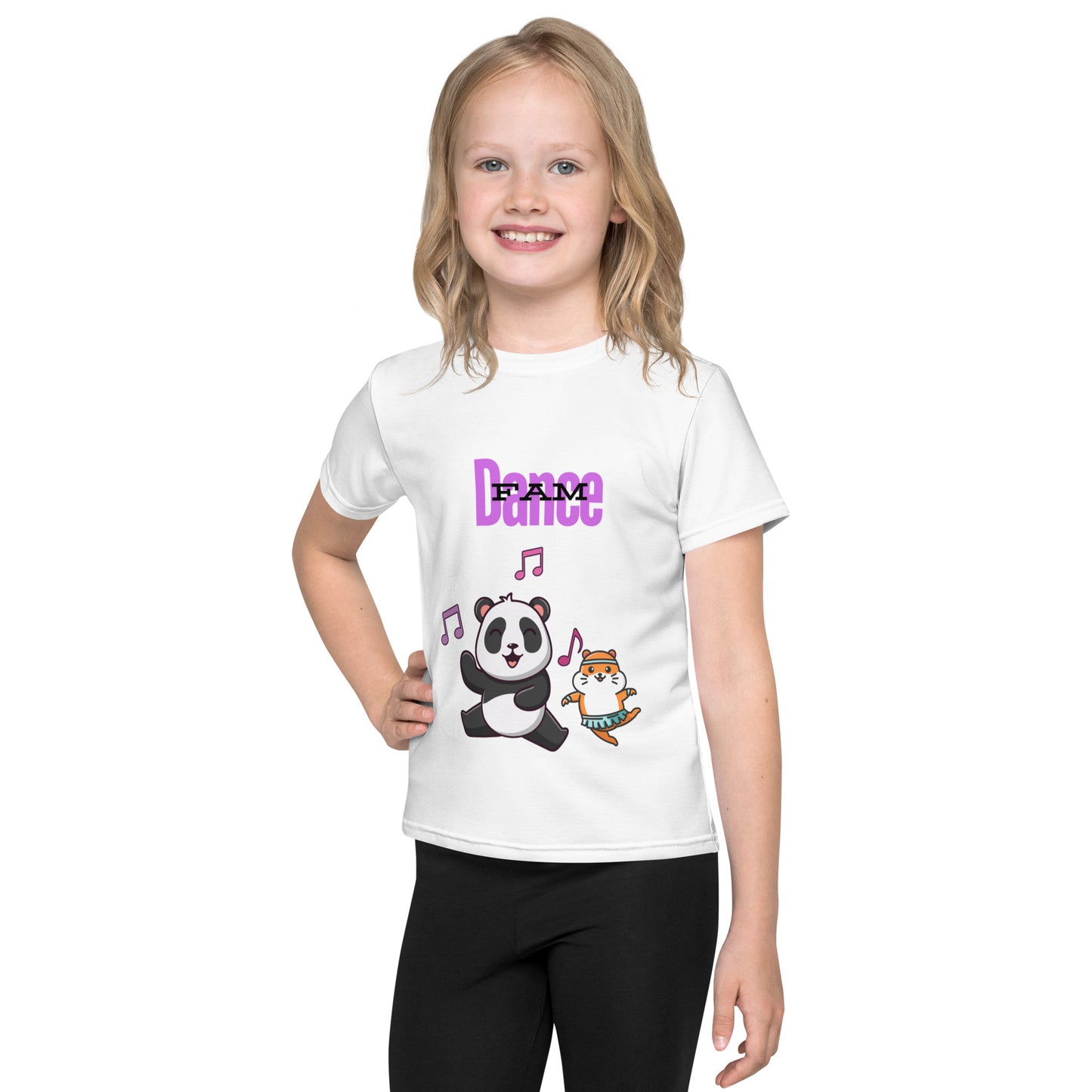 Dance Fam  (kids crew neck t-shirt)