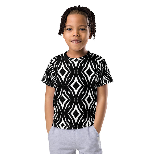 Black&White (Kids crew neck t-shirt)