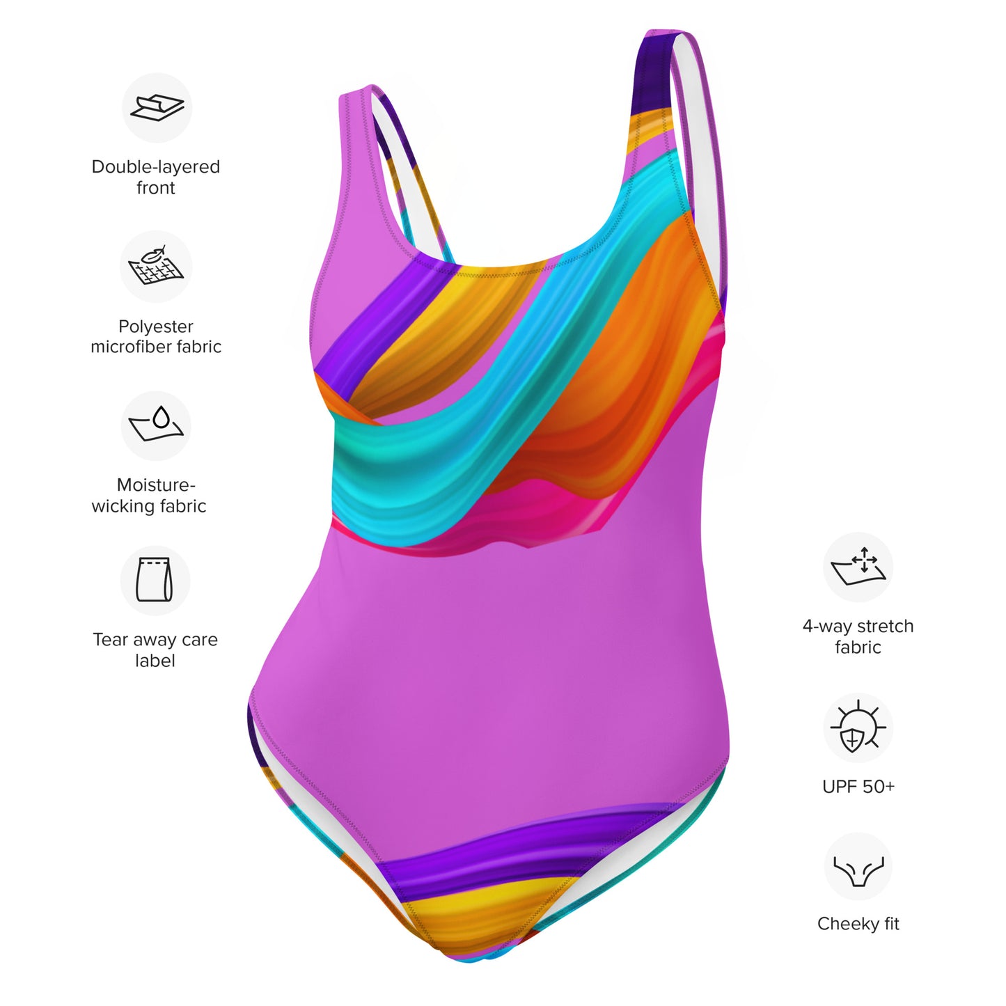 BDifferent Rainbow (One-Piece Swimsuit)