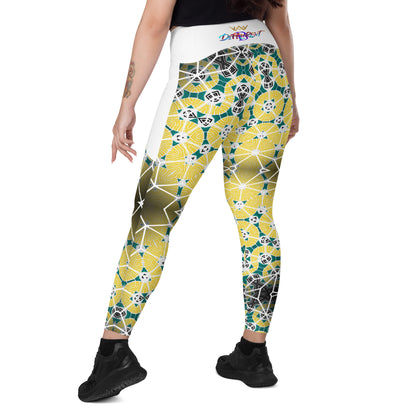 Sunshine (Crossover leggings with pockets)