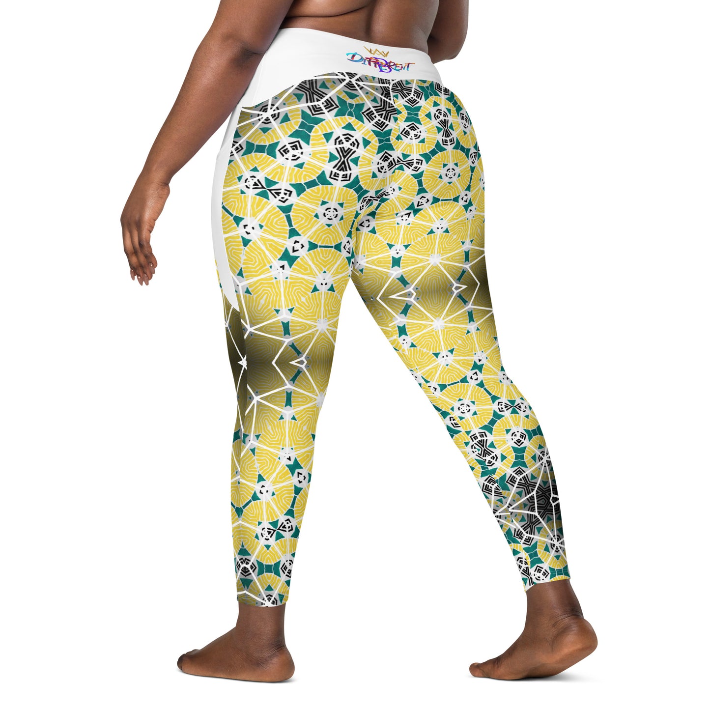 Sunshine (Crossover leggings with pockets)