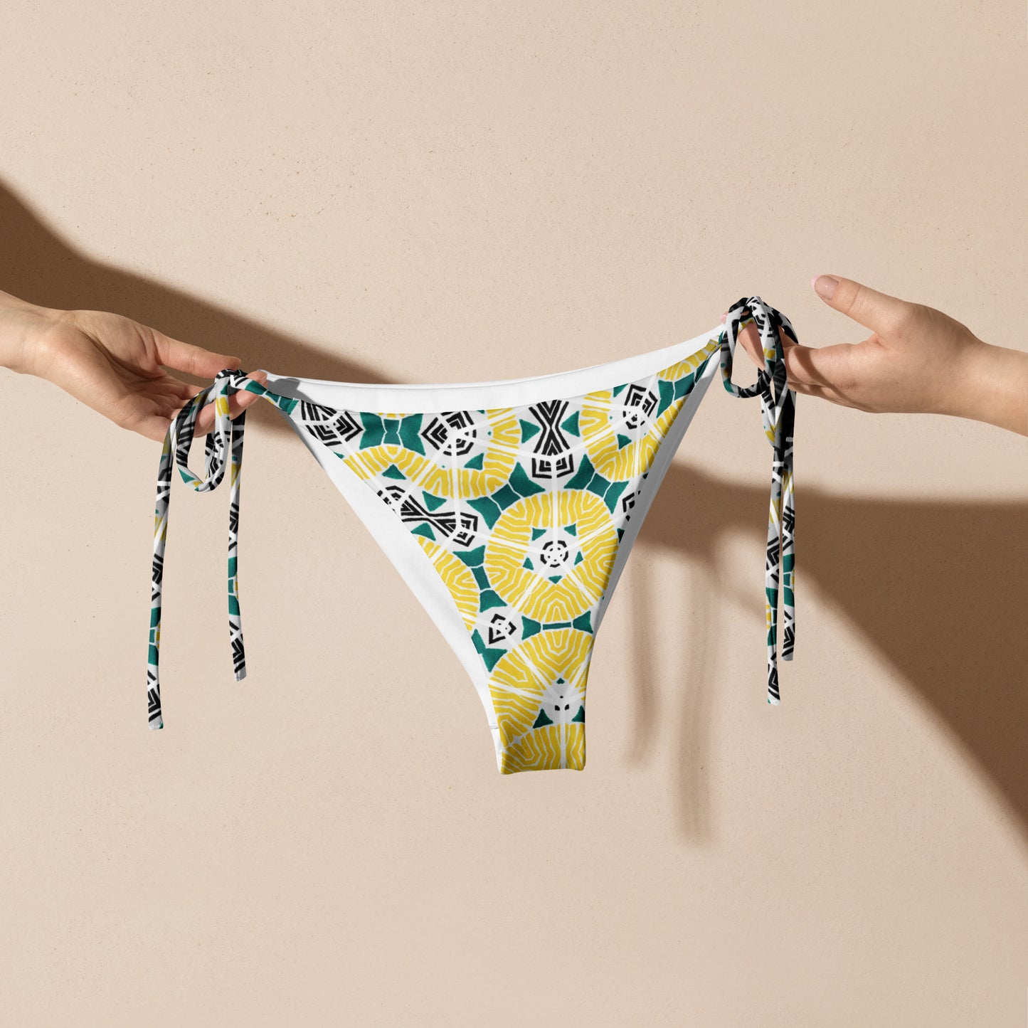 Sunshine (Recycled string bikini bottom)