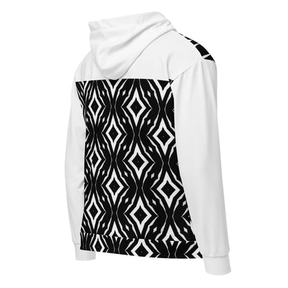 Black&White (Unisex zip hoodie)