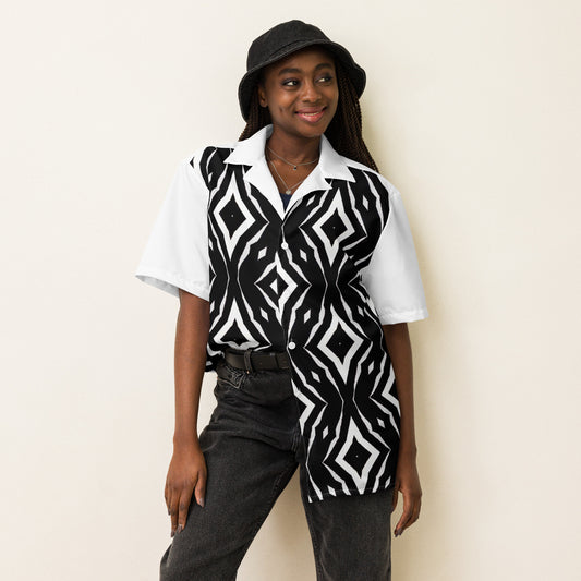 Black&White (Unisex button shirt)