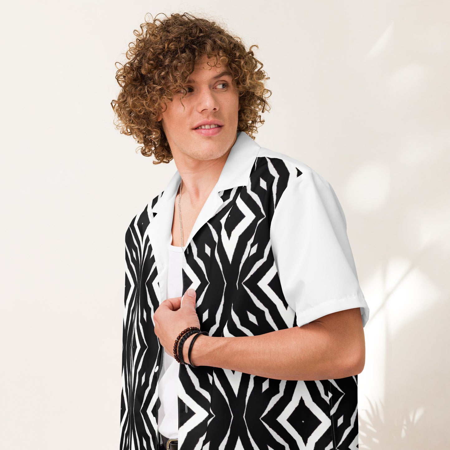 Black&White (Unisex button shirt)