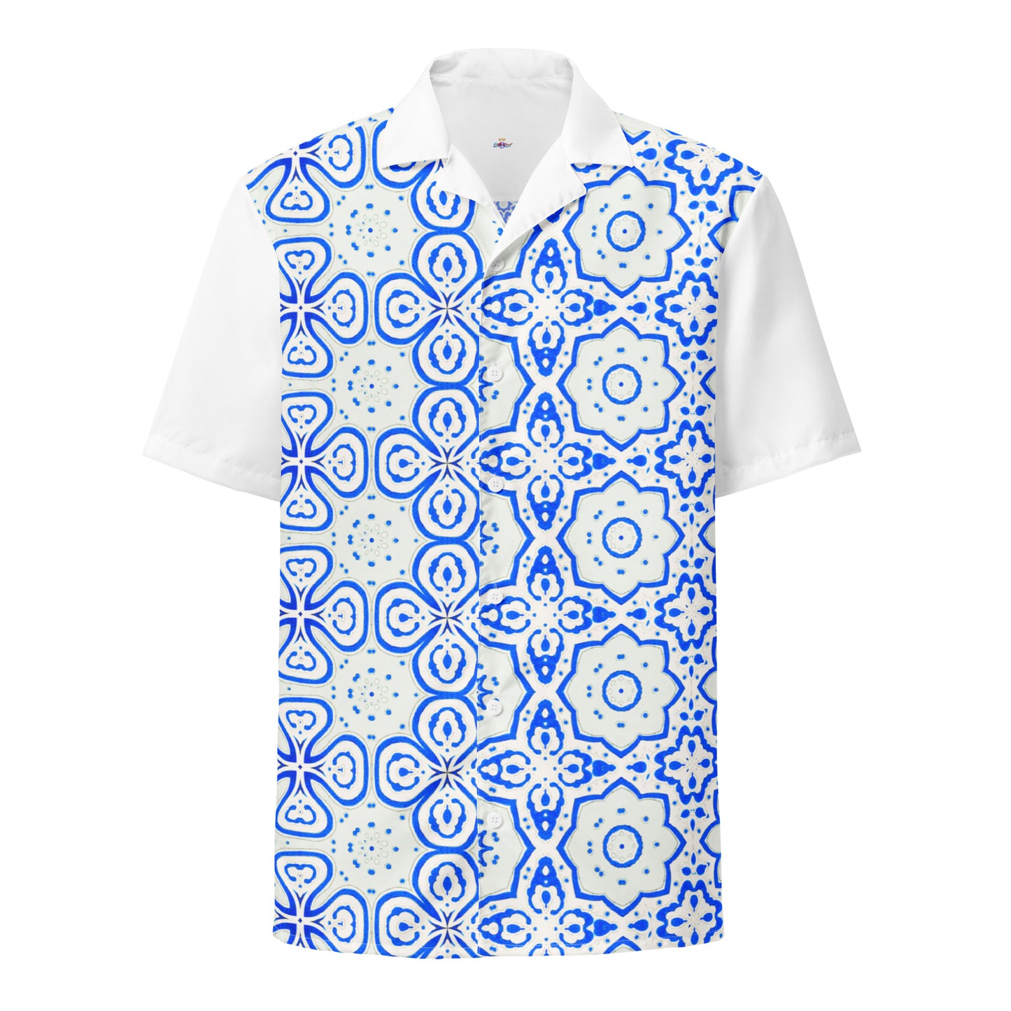 Blue (Unisex button shirt)