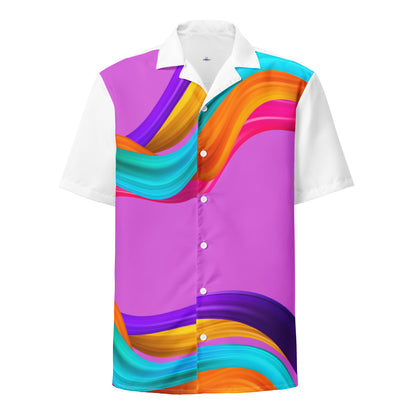 BDifferent Rainbow (Unisex button shirt)