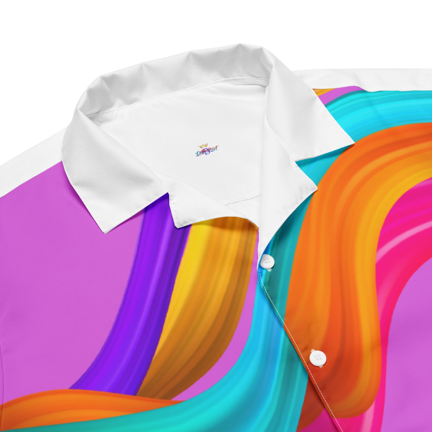 BDifferent Rainbow (Unisex button shirt)