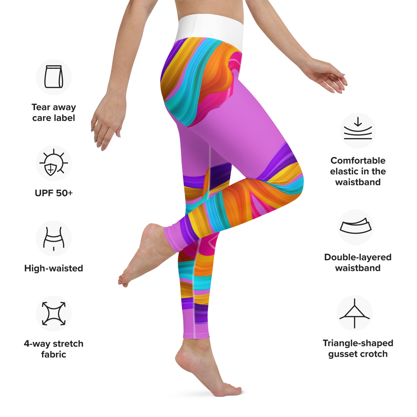 BDifferent Rainbow (Yoga Leggings)