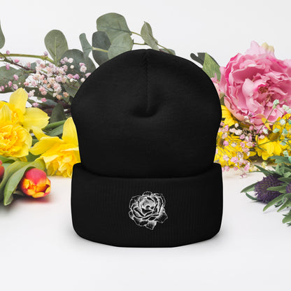 Floral (Cuffed Beanie)