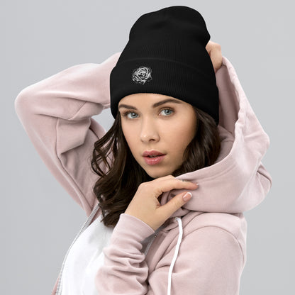 Floral (Cuffed Beanie)