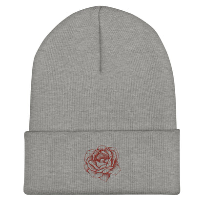 Floral (Cuffed Beanie)