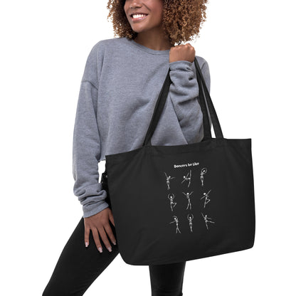 Skeletons (Large organic tote bag)