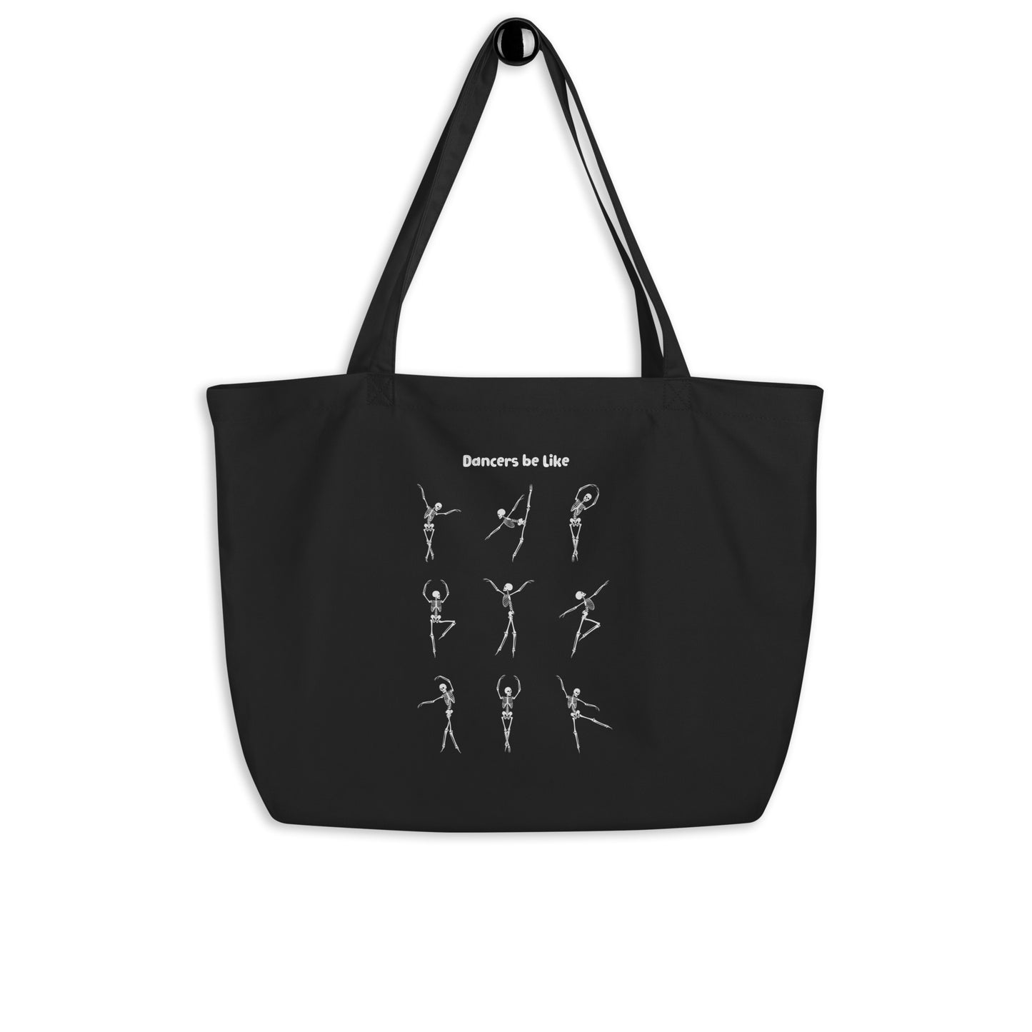 Skeletons (Large organic tote bag)