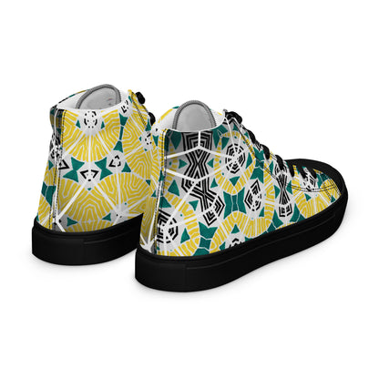 Sunshine ( Men's high canvas shoes)