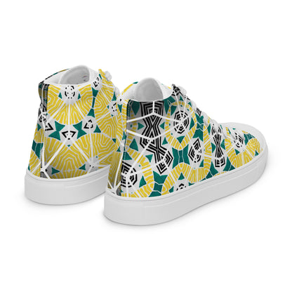 Sunshine ( Men's high canvas shoes)