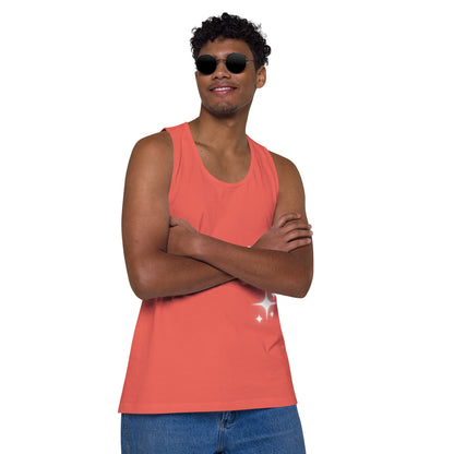 I don't sweat (Men’s premium tank top)