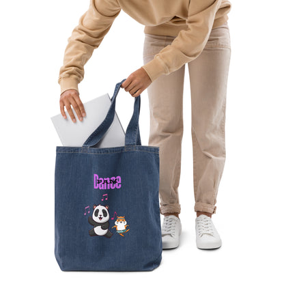 Dance Fam (Organic denim tote bag)