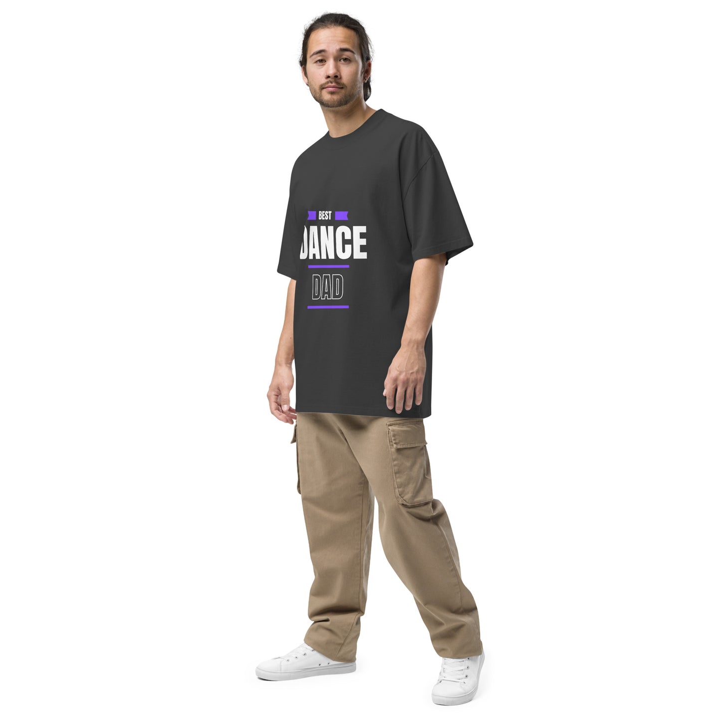 Best Dance Dad (Oversized faded t-shirt)