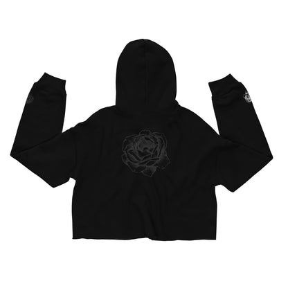 Floral (Crop Hoodie)